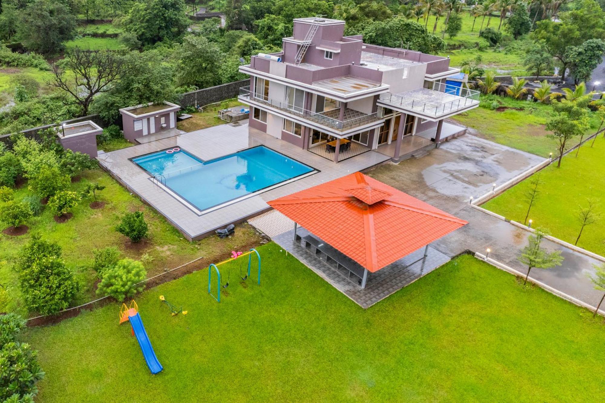 Stayscape Shreeji Farms 4Bhk קארג'אט מראה חיצוני תמונה