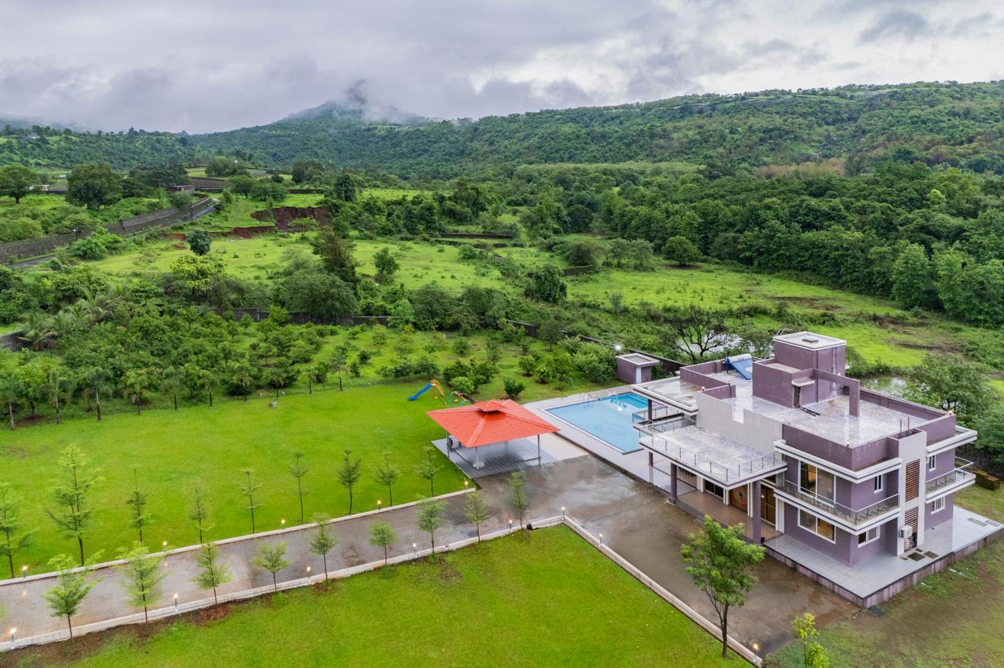 Stayscape Shreeji Farms 4Bhk קארג'אט מראה חיצוני תמונה